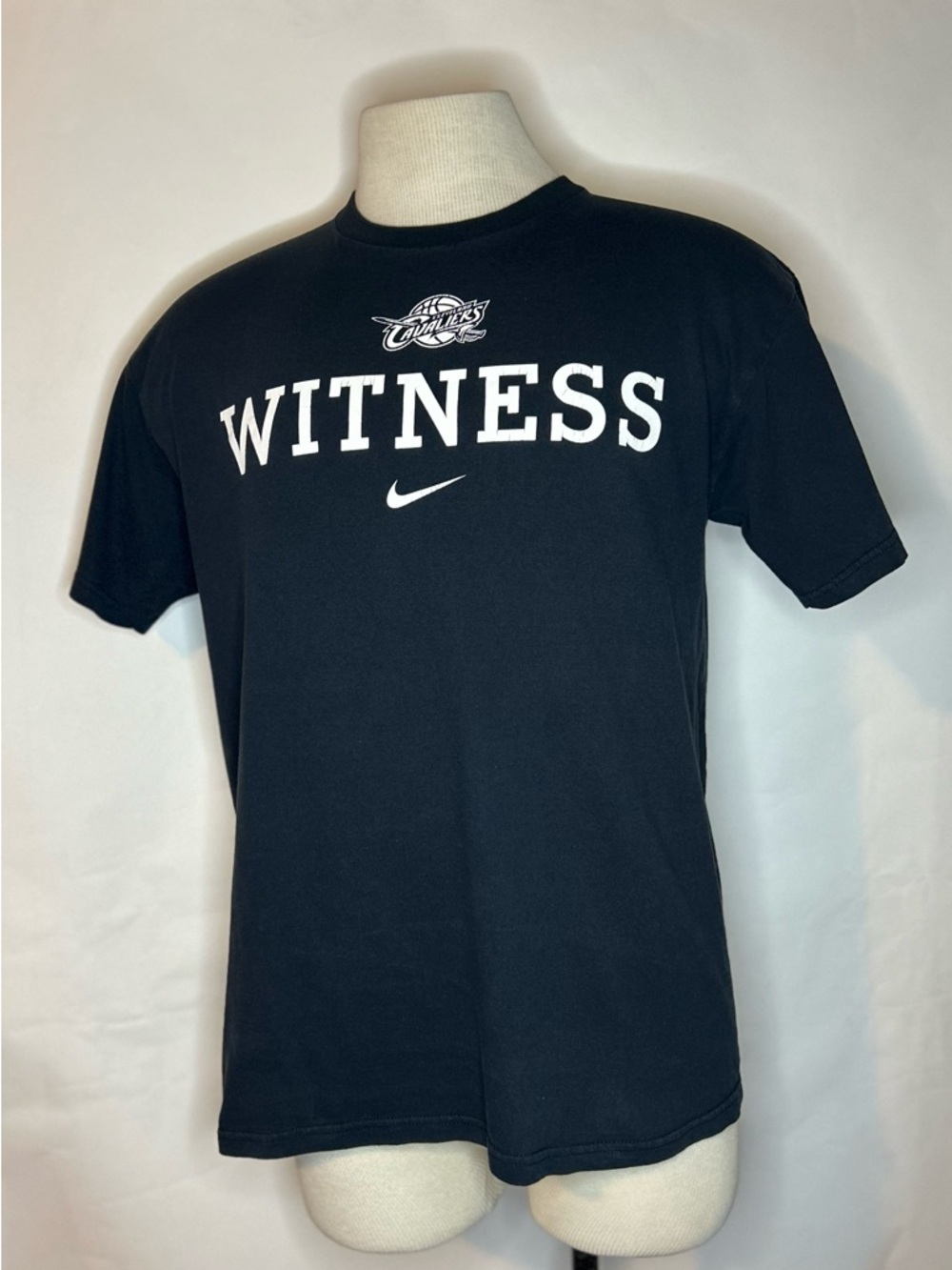 Nike Black "WITNESS" Men's Graphic Short Sleeve T-Shirt